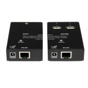 HUB Extensor USB 2.0 x 4 vía UTP Cat5/Cat6 hasta 50 m